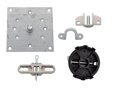 Supports pour manoeuvre treuil, moteur ou pour coté opposé à la maneuvre pour roulement ou palier